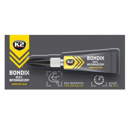 K2 SUPER GLUE SILNÉ UNIVERZÁLNE OKAMŽITÉ LEPIDLO
