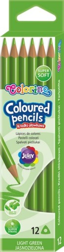 COLORINO TROJUHOLNÍKOVÉ CERÚŽKY 12 ks