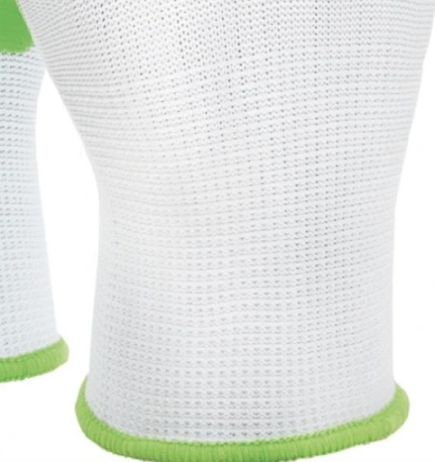 Záhradné rukavice z polyesterového latexu G veľkosť 6