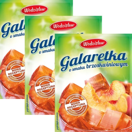 Agro-Wodzisław broskyňové želé 3x75g (130)