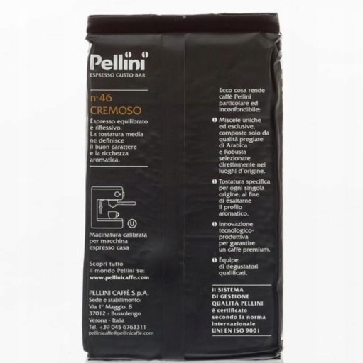 Mletá káva Pellini Espresso č.46 Cremoso 250g