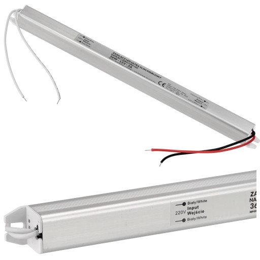Ultra Slim 3A 36W 12V LED zdroj