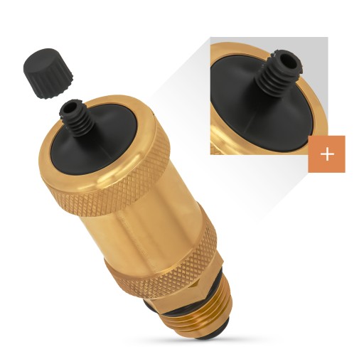 Automatický vertikálny 1/2'' odvzdušňovací ventil chladiča
