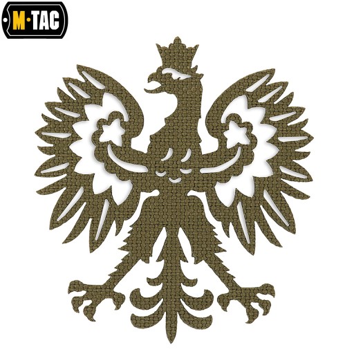 PATCH POLISH EAGLE Laser M-Tac Green