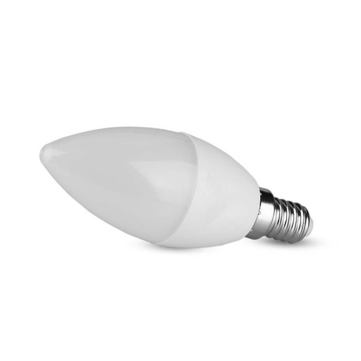 LED žiarovka C35 svetelný zdroj SVIEČKA E14 4,5W 4000K 470lm SMD VT-1855-N