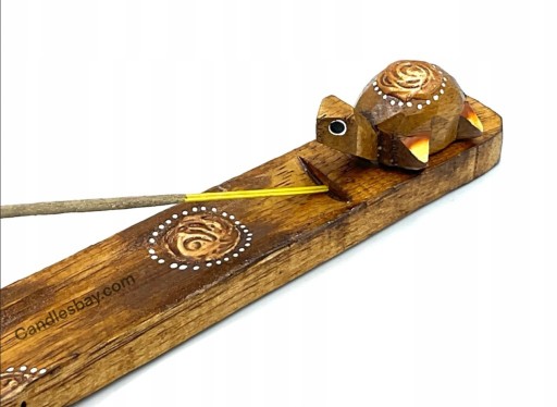 Korytnačka Držiak na vonné tyčinky Turtle ručne vyrobený