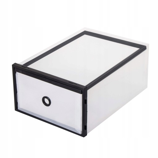 BOX ORGANIZÁTOR KONTAJNEROV TOPÁNKY POSUVNÉ TOPÁNKY DO ŠATNÍKA SILNÉ 33x23x13,5cm