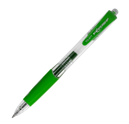 Gélové pero Toma Mastership TO-077, zelené