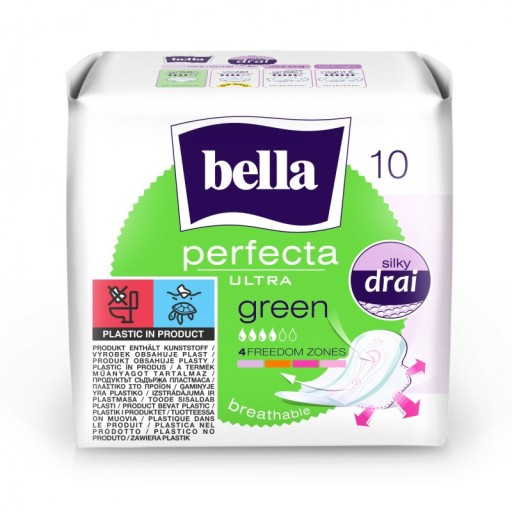 Bella Perfecta Ultra Green hygienické vložky 10 ks.