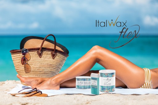 Vosková rolka ItalWax FLEX Aquamarine 100ml.