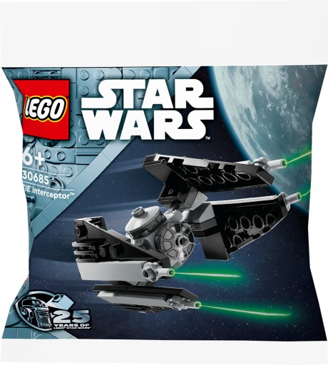 Polybag 30685 minimodel TIE Interceptor od LEGO Star Wars