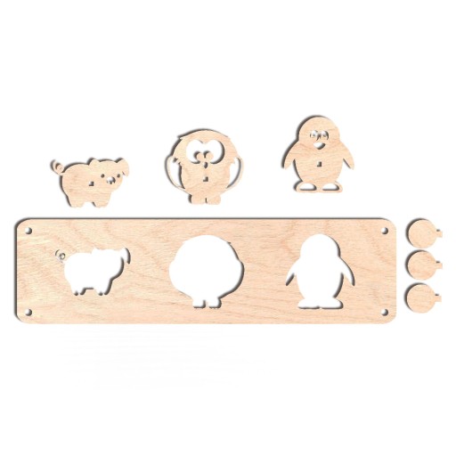 zmyslová manipulačná doska puz2 puzzle