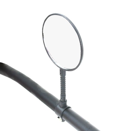 Zrkadlo na bicykel s odrazkou, univerzálne pravé alebo ľavé - priemer 8mm