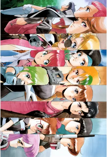 Anime Bubblegum Crisis Plaster BGC_036 A3 (vlastné)