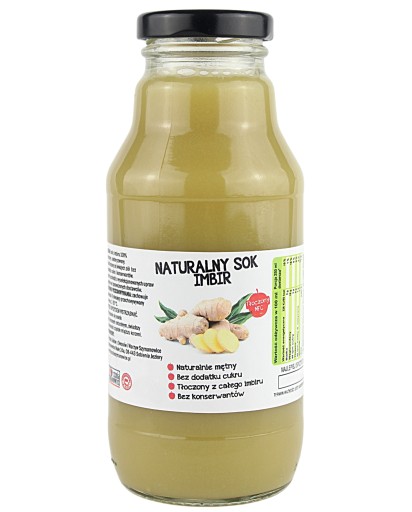 LISOVANÁ ZÁZVOROVÁ ŠŤAVA 100% NFC 300ML ČERSTV