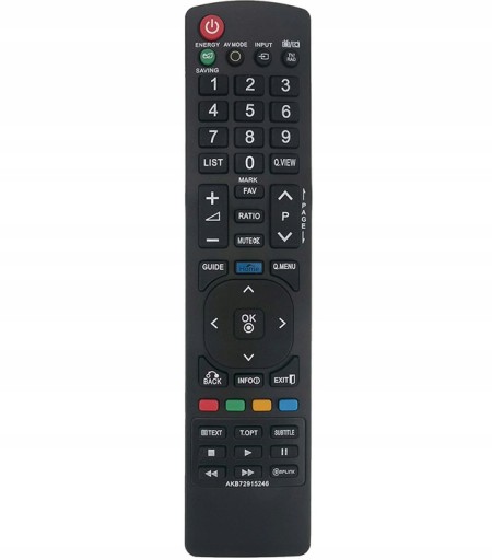 DIAĽKOVÉ OVLÁDANIE PRE LG AKB72915246