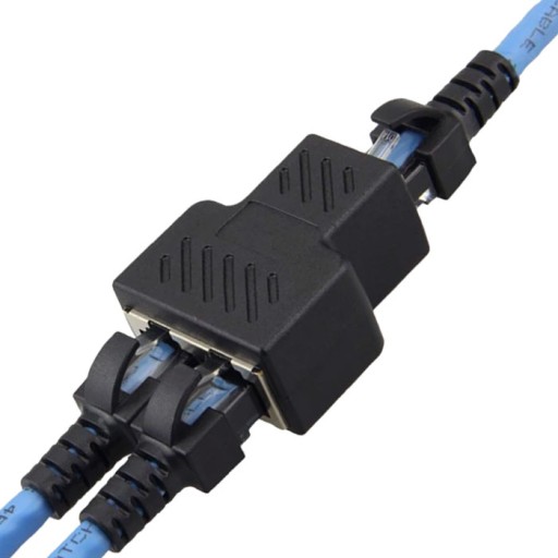 Rozbočovač siete RJ45, adaptér, 1 ks, 1 pol.