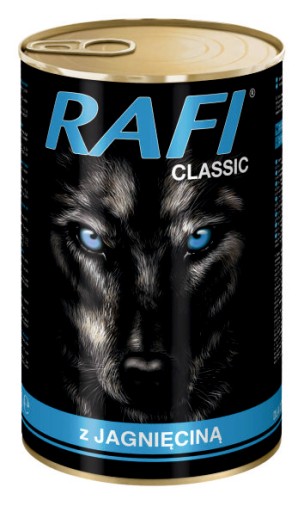 Rafi Classic krmivo pre psov, konzerva, 1240g, jahňacie