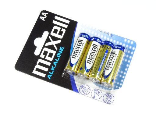 Alkalická batéria LR6 / AA Maxell (blister 4 ks)
