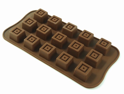 Silikónová forma na čokoládu, pralinky a ľad