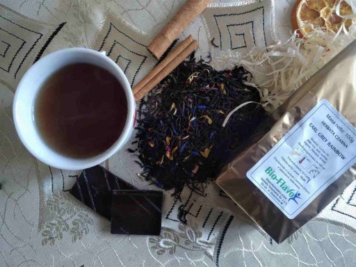 Earl Grey Rainbow čierny čaj 100g Bio-Flavo