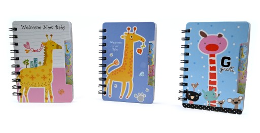 NOTEBOOK Žirafa NOTEBOOK MINI DIÁR rôzne prevedenia
