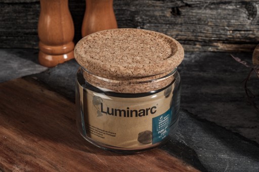 Dóza na potraviny s korkovým uzáverom 0,5 L LUMINARC