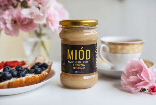 Med smotanový 400g PRAVÝ A PRÍRODNÝ KRÉMOVÝ med