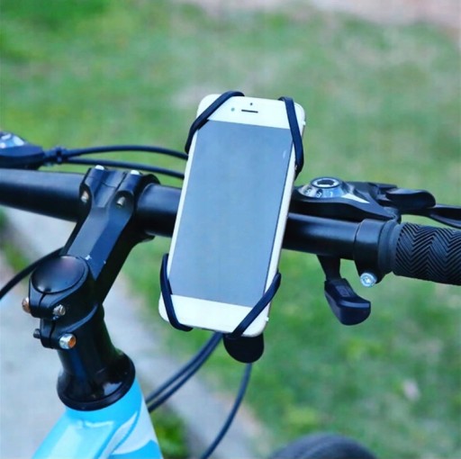 SILIKÓNOVÝ DRŽIAK NA BICYKEL NA TELEFÓN UNIVERZÁLNY SMARTFÓN