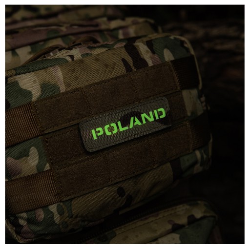 PATCH POLAND suchý zips M-Tac 25x80 Multicam FLUO