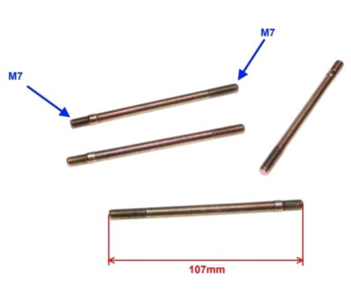 Čapy valca KEEWAY FOCUS F-ACT MATRIX 2T 107