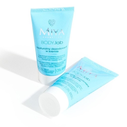 Miya COSMETICS Body.lab Antiperspirant Prírodný dezodoračný krém 30 ml