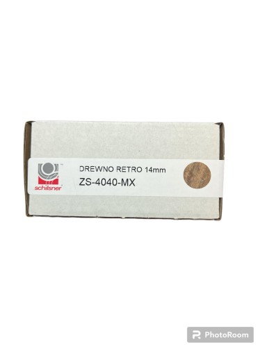Švajčiarska zástrčka na nábytok Krono S - d4040 MX Retro Wood