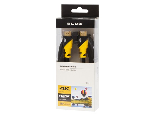 HDMI kábel BLOW 2.0 3D full HD 4K 3m