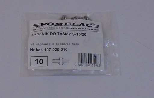 Pásková spojka pre Shepherd Connector 20mm 10 ks