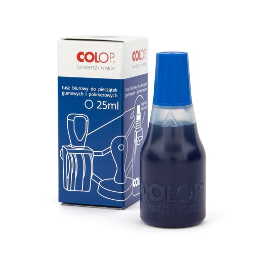 Pečiatkovací atrament Colop blue 25ml