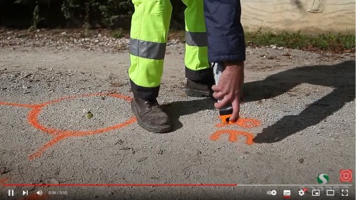 SOPPEC ORANŽOVÁ METODICKÁ FARBA NA ZNAČENIE
