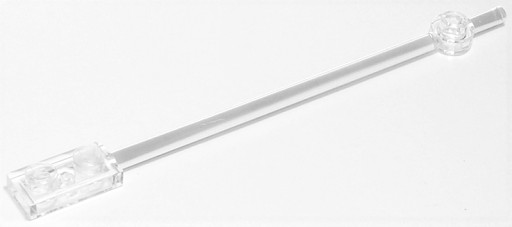 LEGO Rod 12L priehľadná priehľadná 42445 6276993 - 6 kusov