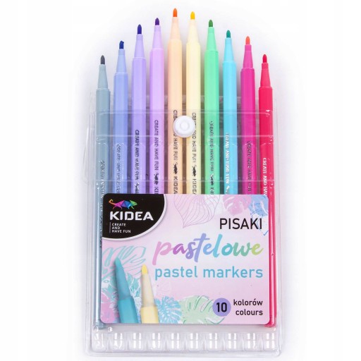Fixky KIDEA, ŠKOLSKÉ VÝLETY, PASTELOVÉ, 10 FARIEB