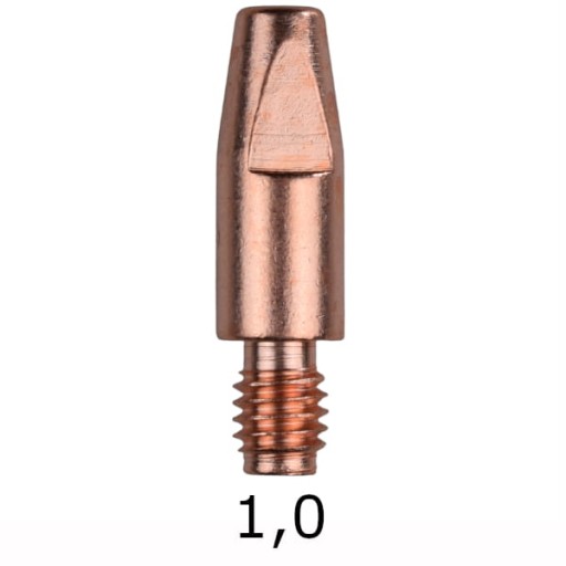 MIG MAG KONCOVKA PRÚDU M6 dĺžka 28mm 1,0mm 1ks
