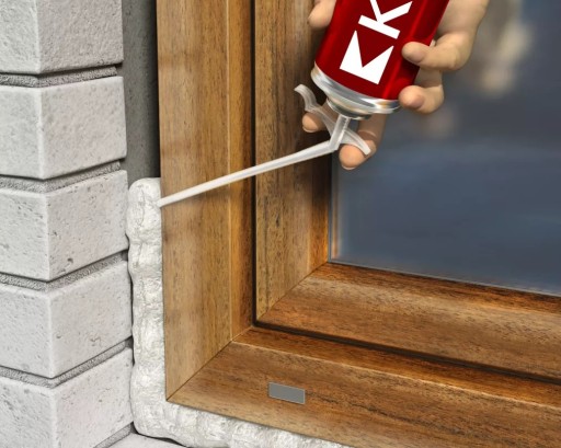 NÍZKOTLAKOVÁ HADICE MONTÁŽ PENOVÁ celoročná pištoľ KOELNER 660ml