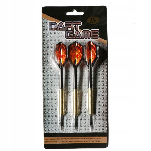 Šípky 3 ks MASTER Steel Sharp 18g