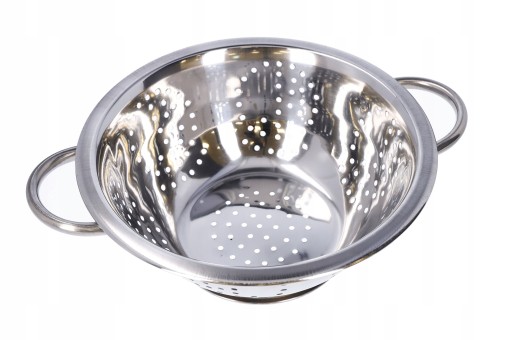 CEDNÍK, nerez, kuchynské sitko, priemer 24 cm, klasický, pevný