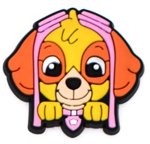 4x Špendlíky / Špendlíky pre Crocs a podobné topánky - Paw Patrol