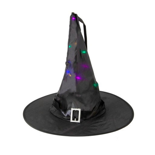 Svietiaci čarodejnícky klobúk Čarodejnice witch wizard halloween 8k