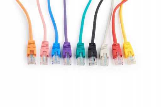 PATCHCORD LAN ETHERNET RJ45 CAT5E UTP 1M KÁBEL