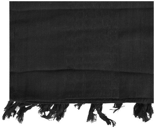 ARAFATKA KEFIJA SHEMAGH OCHRANNÝ VOJENSKÝ ŠÁL DOMINATOR 100X100cm ČIERNA
