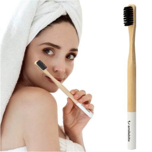 ZUBNÁ Kefka soft BAMBOO OCHRANA ústnej hygieny Smilebite