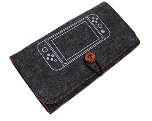 IRIS Envelope obal, plstený obal pre Nintendo Switch Lite, sivý