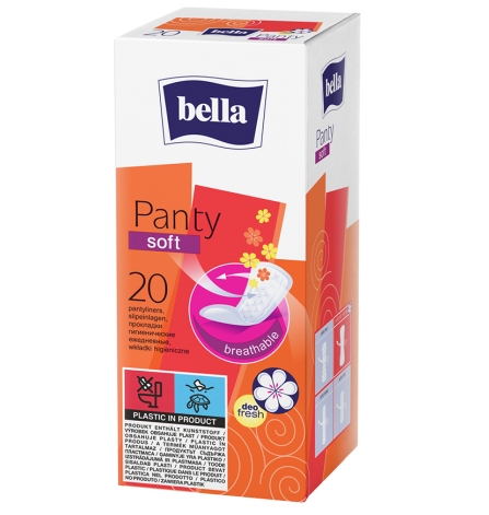 BELLA VLOŽKY Soft Deo Fresh hygienické 20 ks